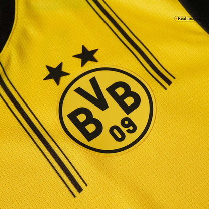 Borussia Dortmund Tröja 2024/25 Hemma Gul Barn-10