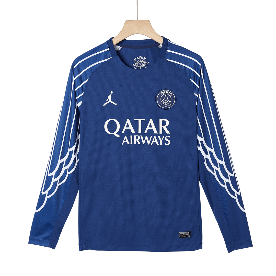 PSG Tröja 2024/25 Fourth Away Långärmad Mörkblå