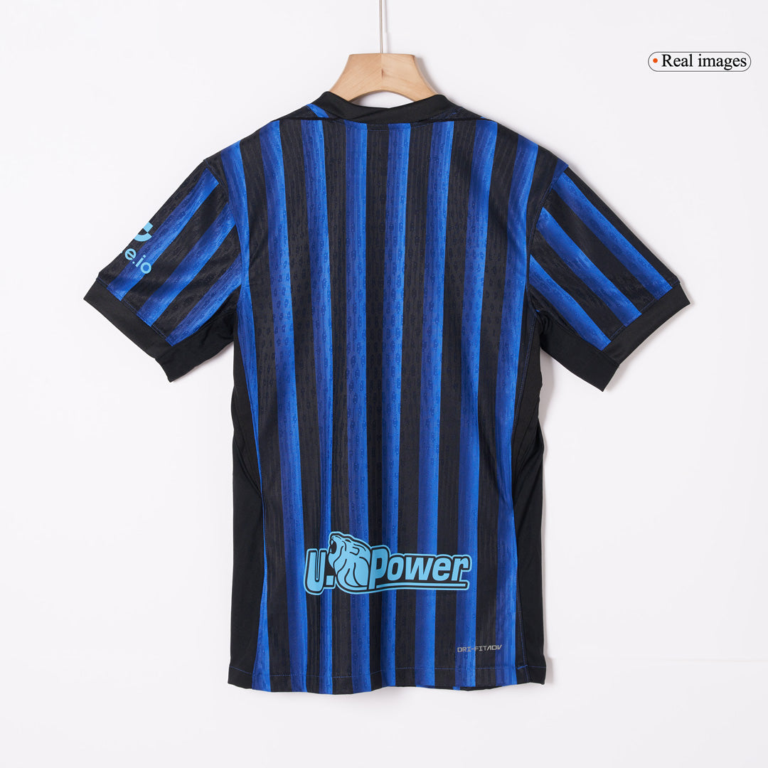 Inter Milan Tröja 2025/26 Hemma Autentisk Blå och svart
