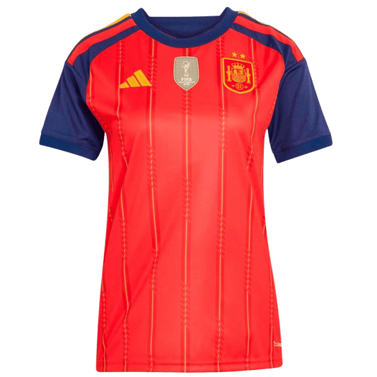Spanien Tröja 2026 Hemma Röd Dam