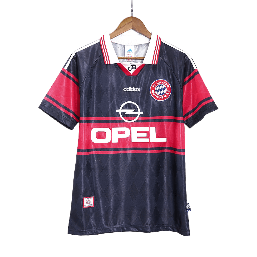 Bayern Munich Hemmatröja 1997/99 Retro Tröja
 Black&Red