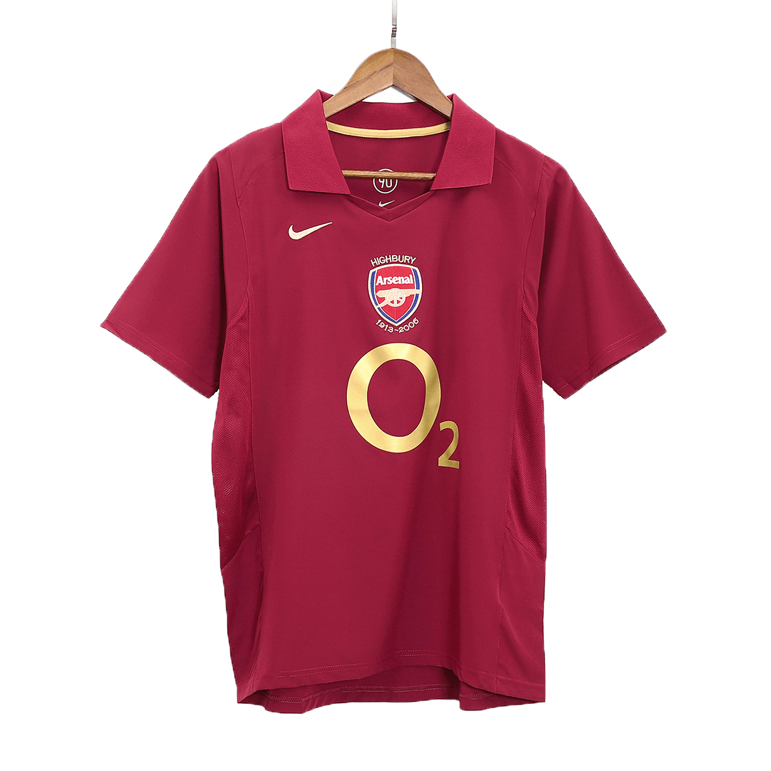 Arsenal Hemmatröja 2005/06 Retro Tröja