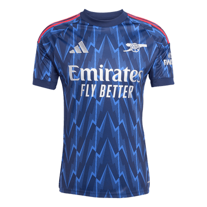 Arsenal Tröja SAKA #7 2025/26 Borta Blå-12