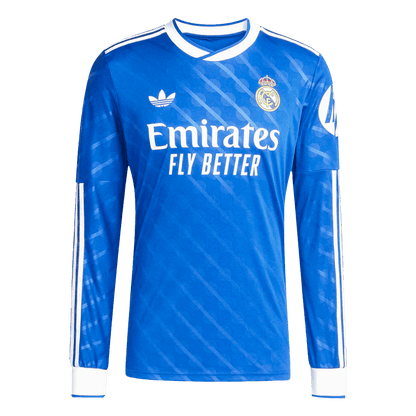 Real Madrid Tröja 2025/26 Tredje Långärmad Blå