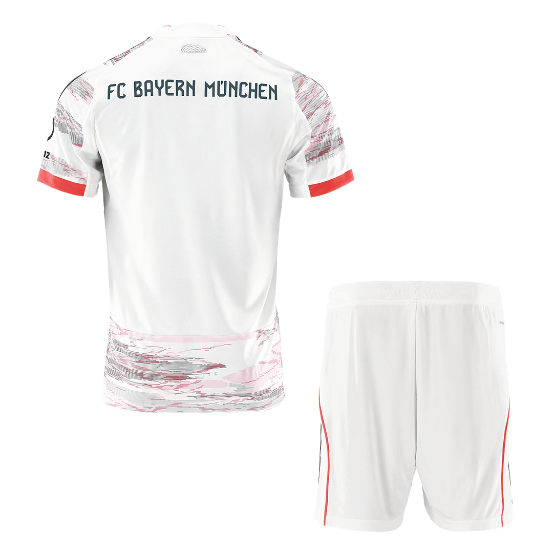 Bayern Munich Tröja Bortaställ 2025/26 Vit-15