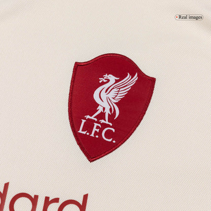 Liverpool Tröja GAKPO #18 2025/26 Borta Vit-7