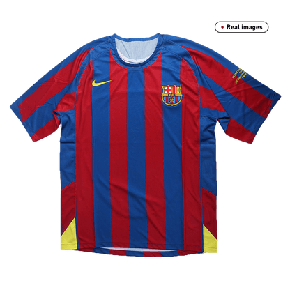 Barcelona Hemmatröja 2005/06 Retro Tröja
 Röd & Blå - UCL-6