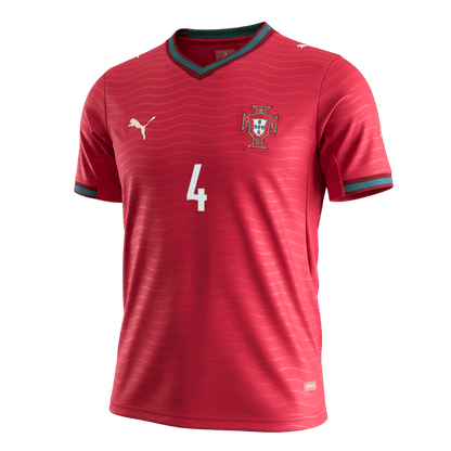 RÚBEN DIAS #4 Portugal Tröja 2026 Hemma Premium Röd-9