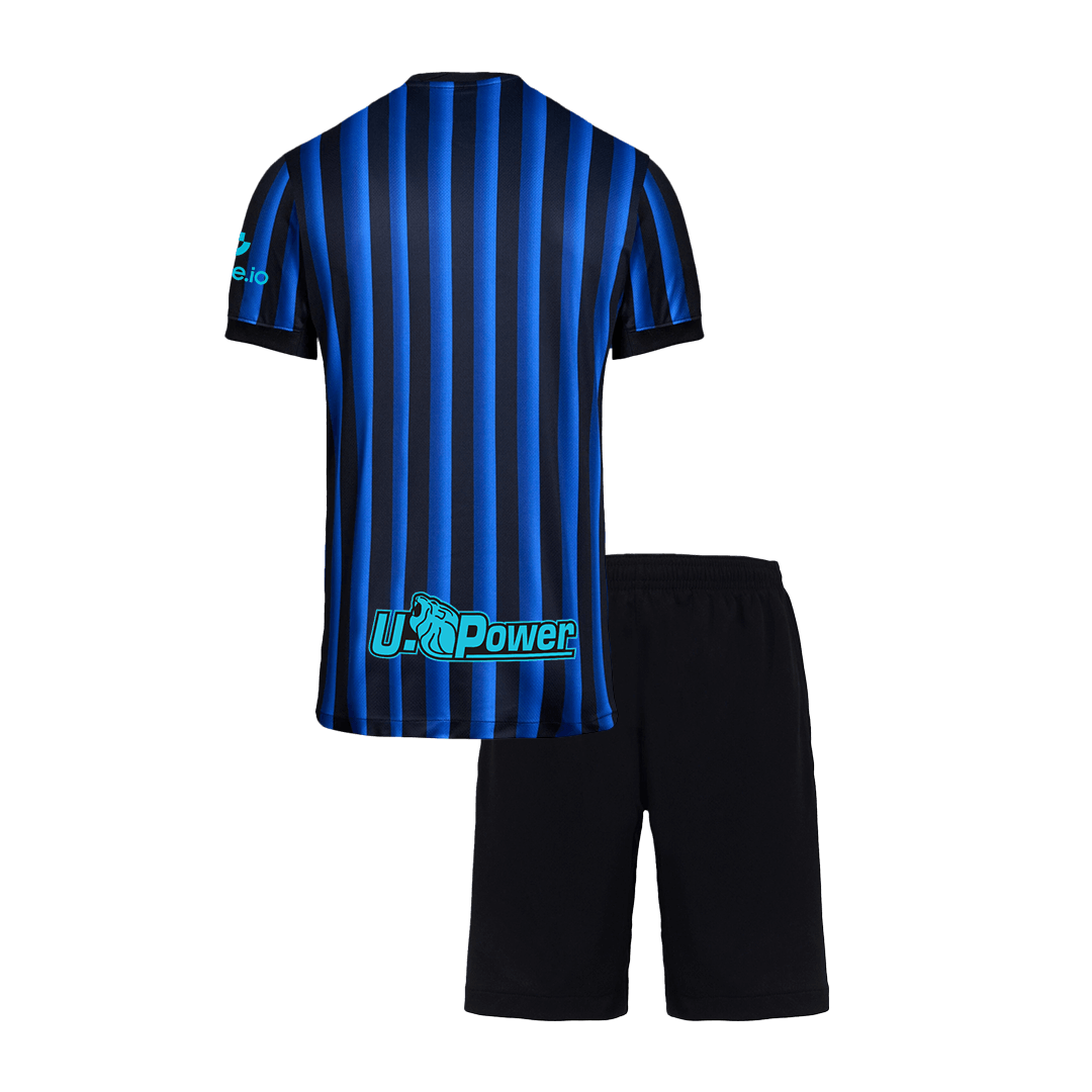 Inter Milan Tröja 2025/26 Hemma Blå och svart Barn