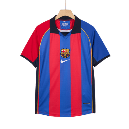 Barcelona Hemmatröja 2001/02 Retro Tröja
 Röd & Blå-7