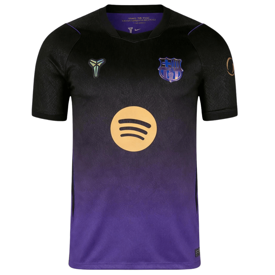 Barcelona Tröja GAVI #6 2026/27 Borta Black/Purple - UCL-2