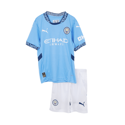 Manchester City Tröja 2024/25 Hemma Blå Barn-19