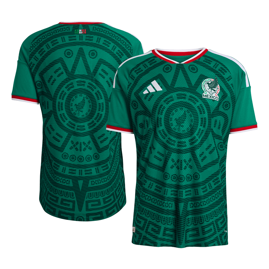 Mexiko Tröja 2026 Hemma Autentisk Grön-9