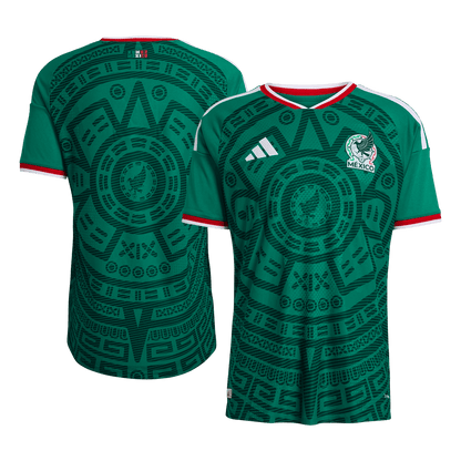 Mexiko Tröja 2026 Hemma Autentisk Grön-9