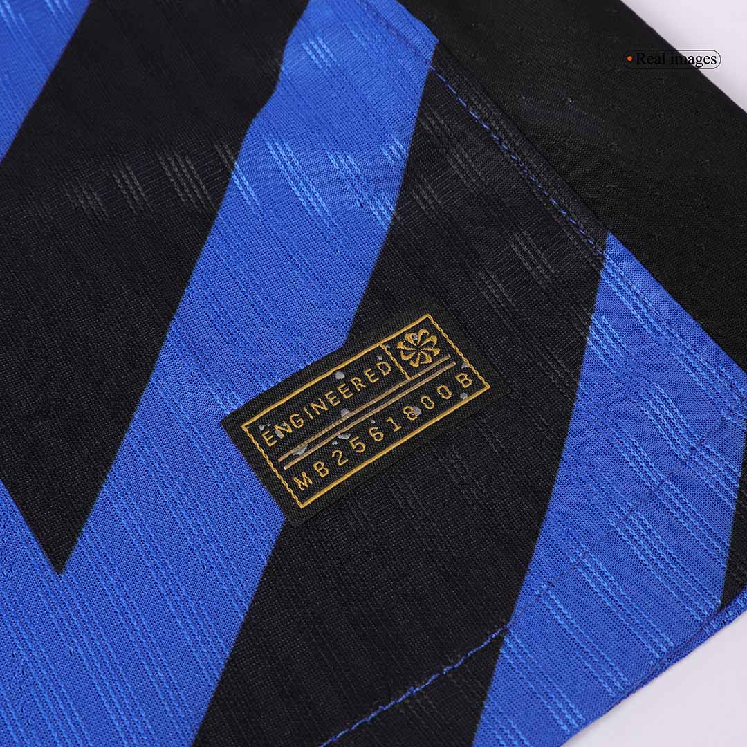 Inter Milan Tröja 2024/25 Hemma Autentisk Blå och svart-6