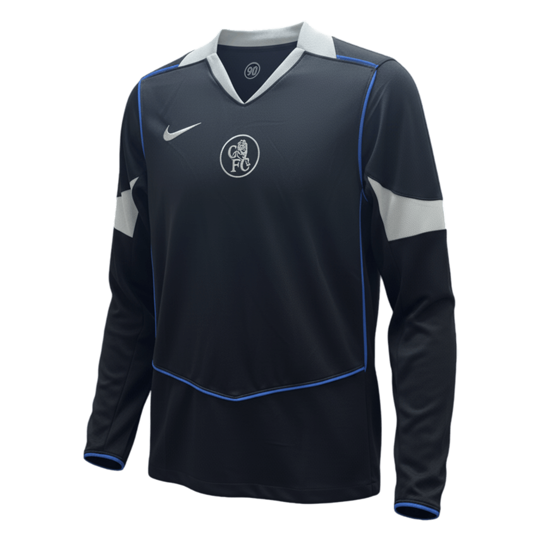 Chelsea Tröja 2025/26 Långärmad Svart