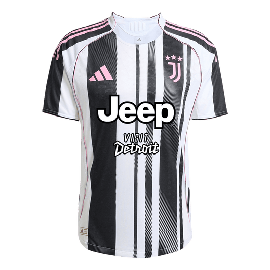 Juventus Tröja 2025/26 Hemma Svart & Vitt