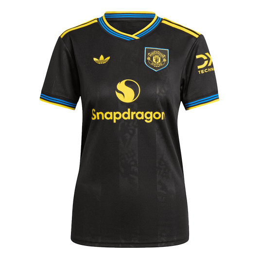 Manchester United Tröja 2025/26 Tredje Svart Dam