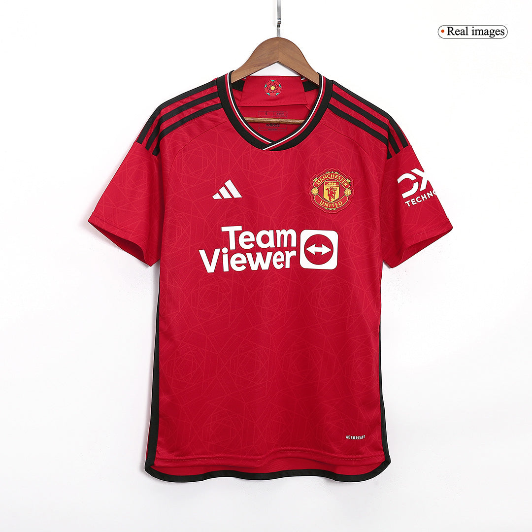 Manchester United Tröja 2023/24 Hemma Röd-7