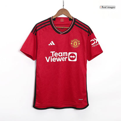 Manchester United Tröja 2023/24 Hemma Röd-7