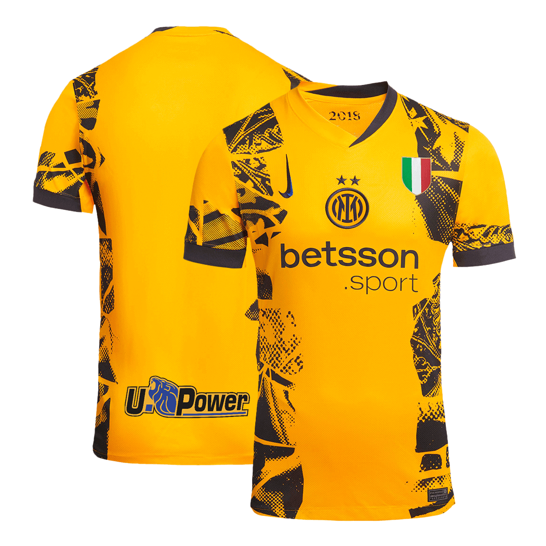 Inter Milan Tröja 2024/25 Tredje Gul-12