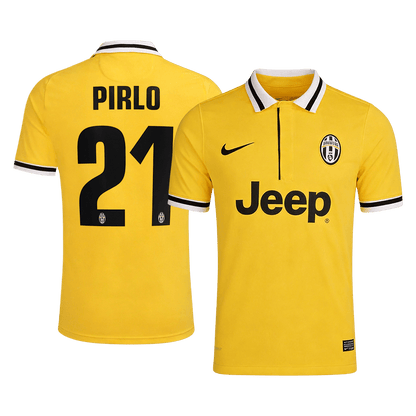 PIRLO #21 Juventus Bortatröja 2013/14 Retro Tröja
 Gul