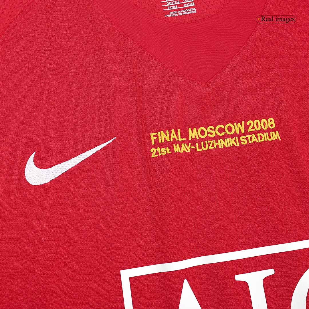 Manchester United Hemmatröja 2007/08 Retro Tröja
