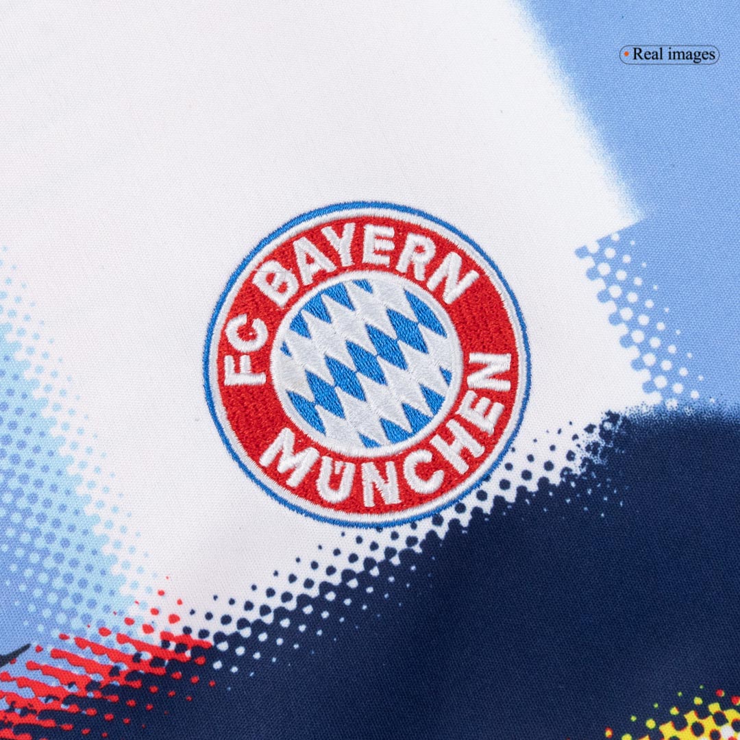 Bayern Munich Tröja 2025/26 Före match Röd & Vit-4