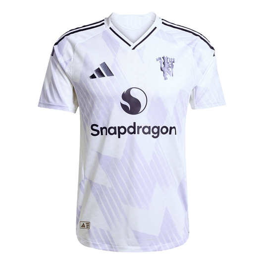 Manchester United Tröja 2025/26 Borta Vit