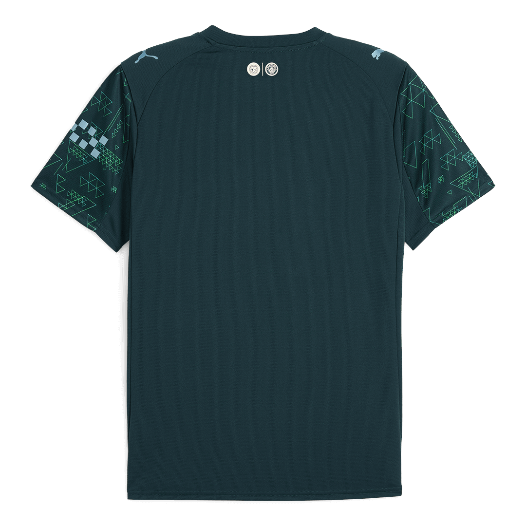 Manchester City Tröja 2025/26 Fourth Away Grön-11