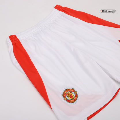 Manchester United Tröja 2024/25 Hemma Röd Barn-2