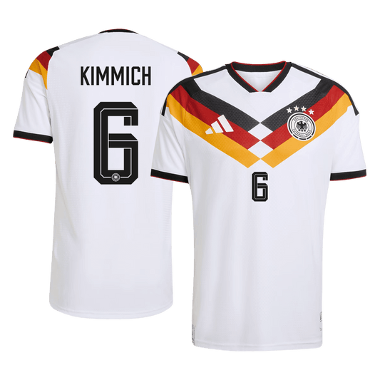 Tyskland Tröja KIMMICH #6 2026 Hemma Autentisk Vit