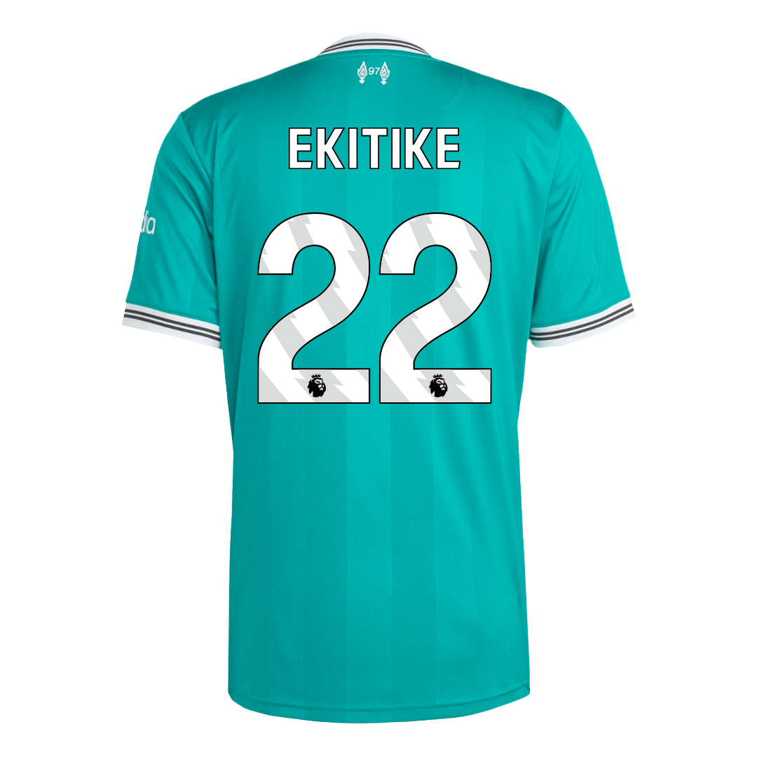 Liverpool Tröja EKITIKE #22 2025/26 Tredje Grön