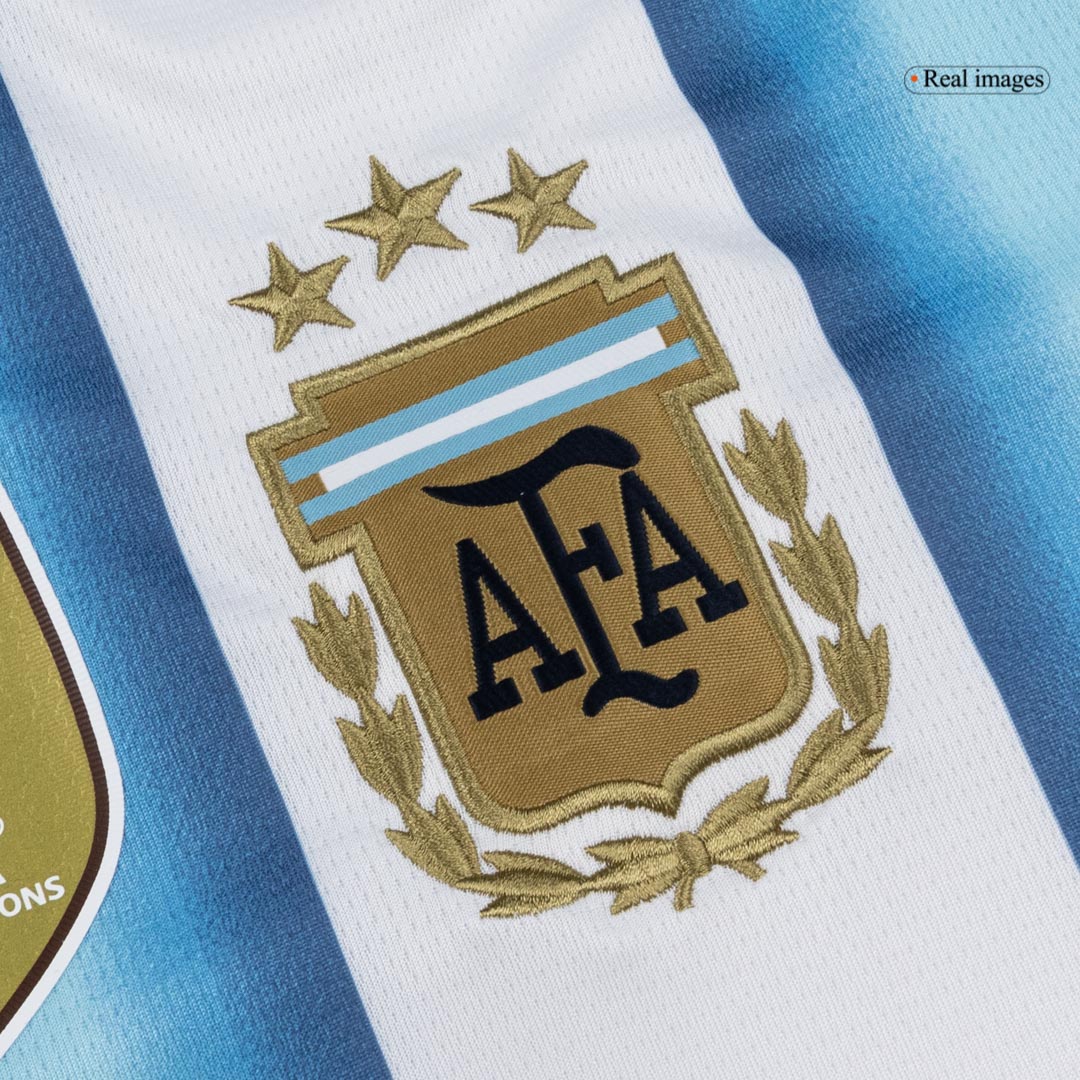 J.ÁLVAREZ #9 Argentina Tröja 2026 Hemma Premium Blå & Vit-7