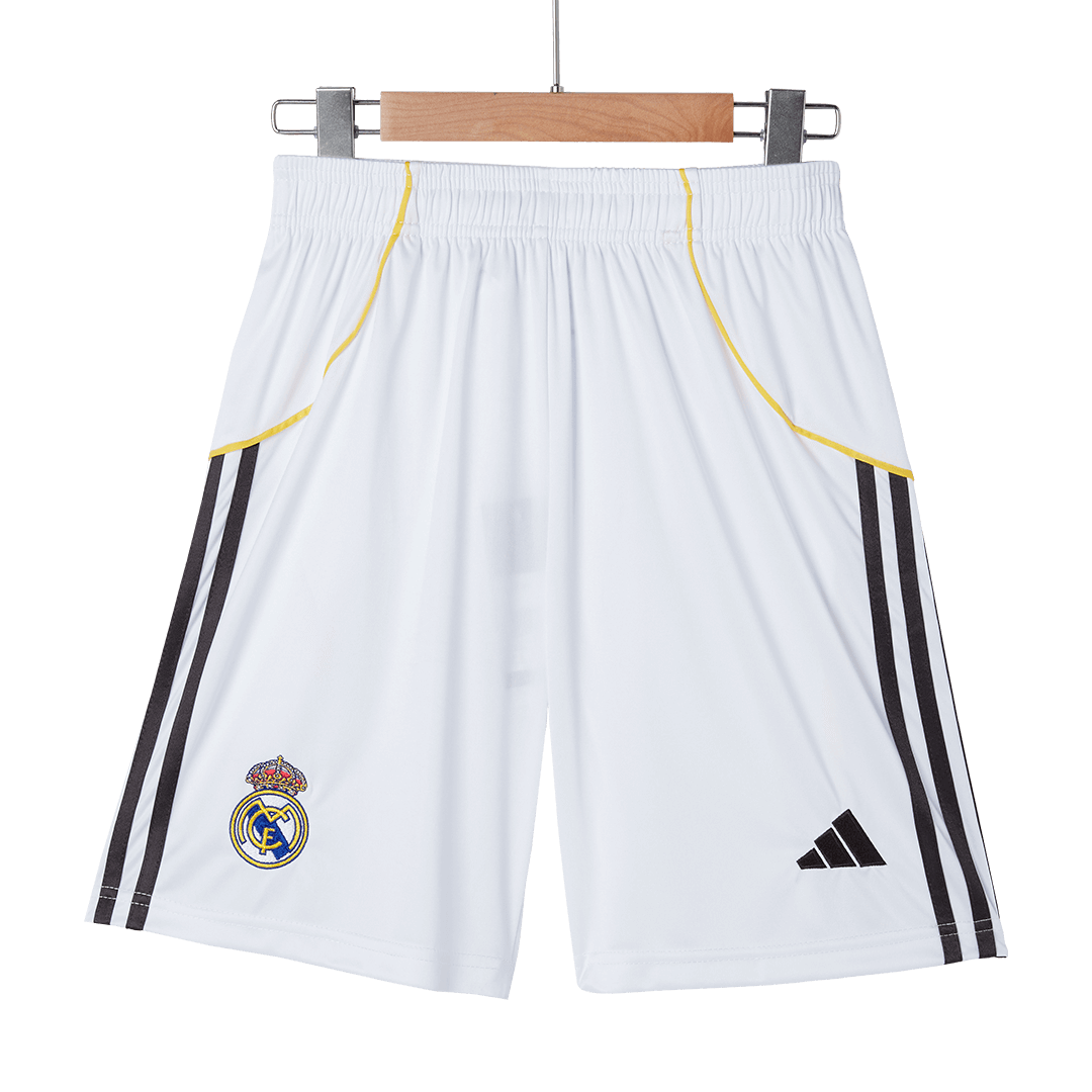 Real Madrid Shorts 2025/26 Hemma Vit-7