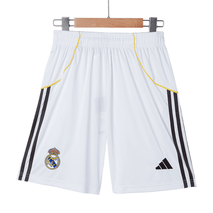 Real Madrid Shorts 2025/26 Hemma Vit-7