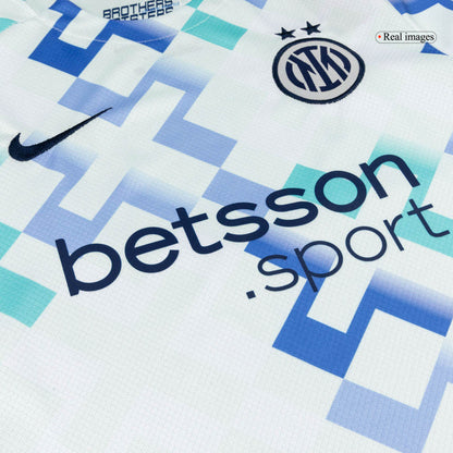 Inter Milan Tröja 2025/26 Borta Vit Barn-9