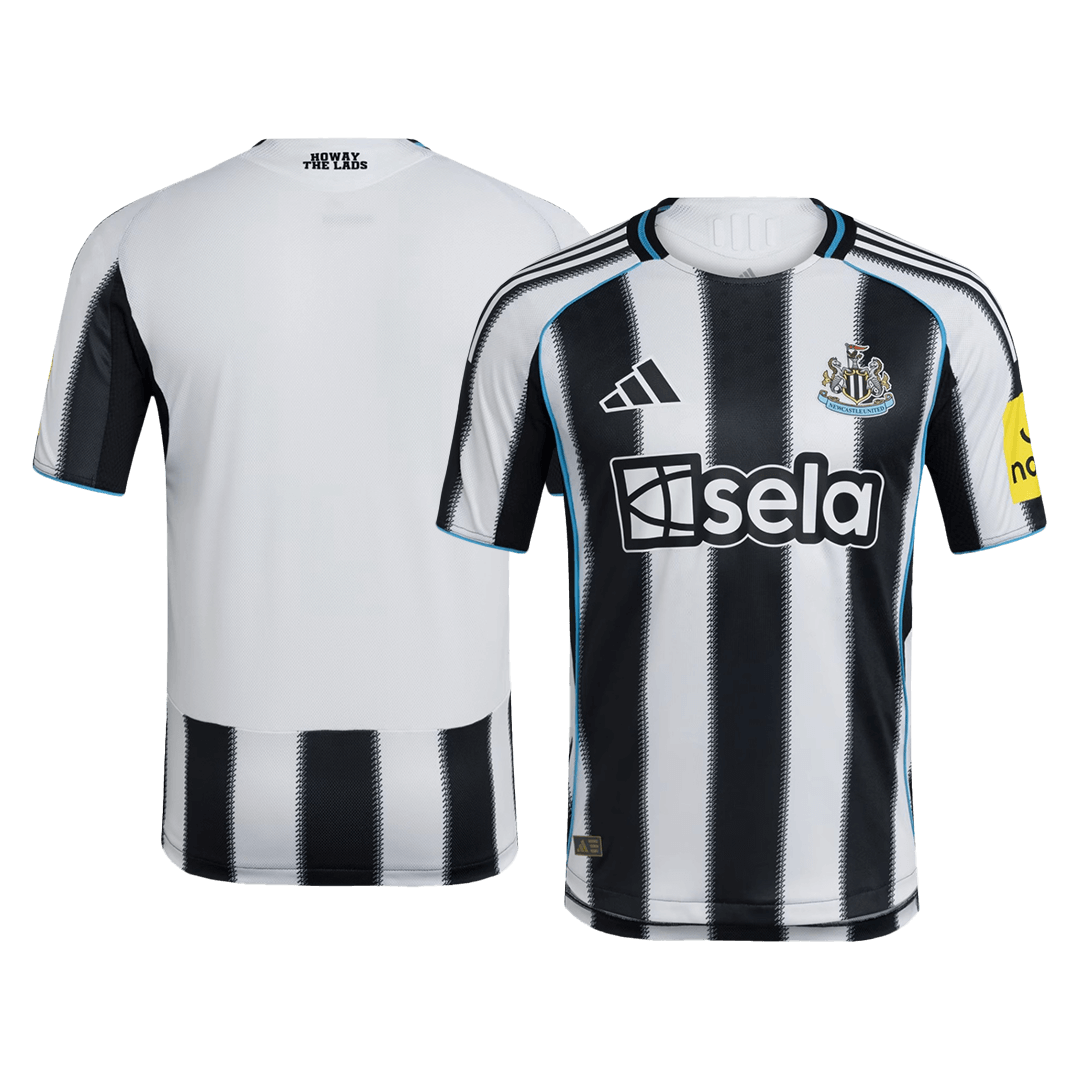 Newcastle United Tröja 2025/26 Hemma Autentisk Svart & Vitt-12