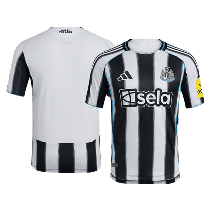 Newcastle United Tröja 2025/26 Hemma Autentisk Svart & Vitt-12