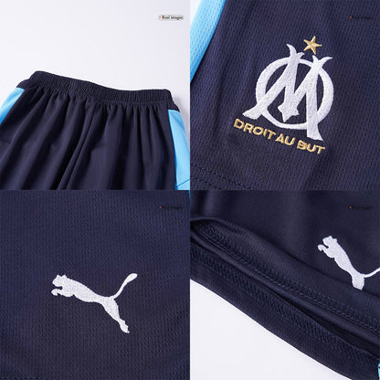 Marseille Tröja 2025/26 Borta Mörkblå Barn-2