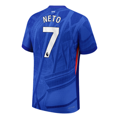 Chelsea Tröja NETO #7 2025/26 Hemma Blå-11