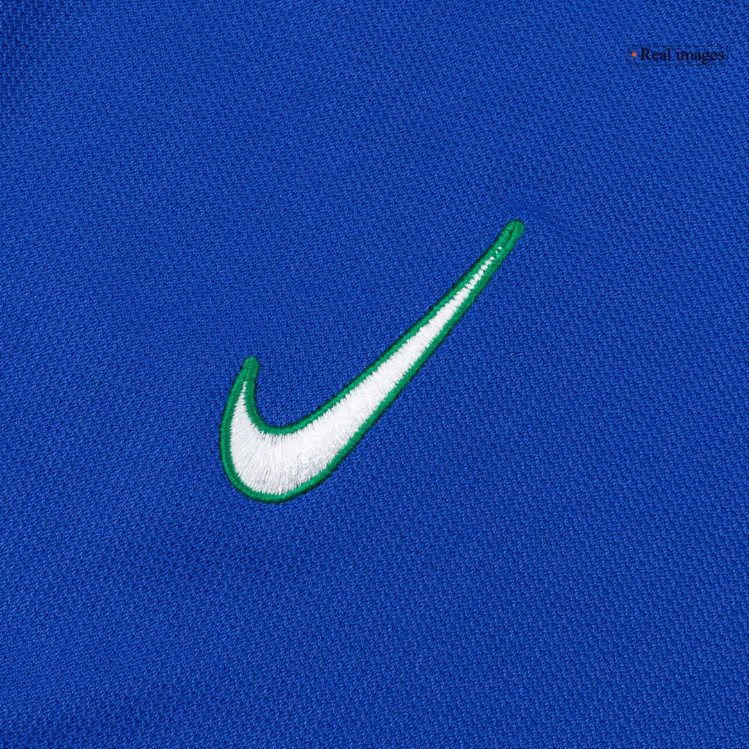Brasilien Bortatröja 1998 Retro Tröja
 Blå-5
