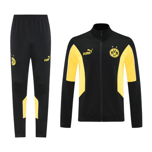 Borussia Dortmund Träningsset (Jacka+Byxor) 2025/26 Gul