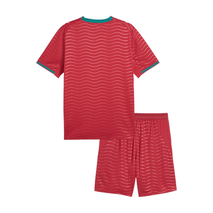 Portugal Tröja 2026 Hemma Röd Barn Premium-11