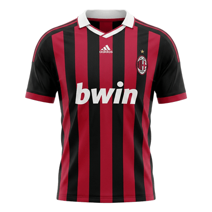 AC Milan Hemmatröja 2009/10 Retro Tröja
 Röd & Svart