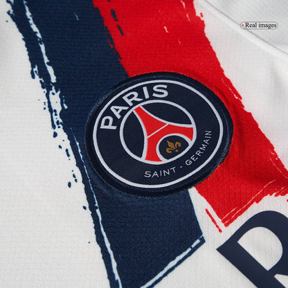 PSG Tröja O.DEMBÉLÉ #10 2025/26 Borta Vit - UCL-7