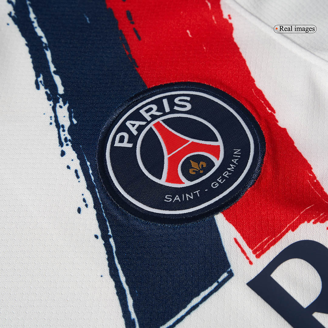 PSG Tröja KVARATSKHELIA #7 2025/26 Borta Vit