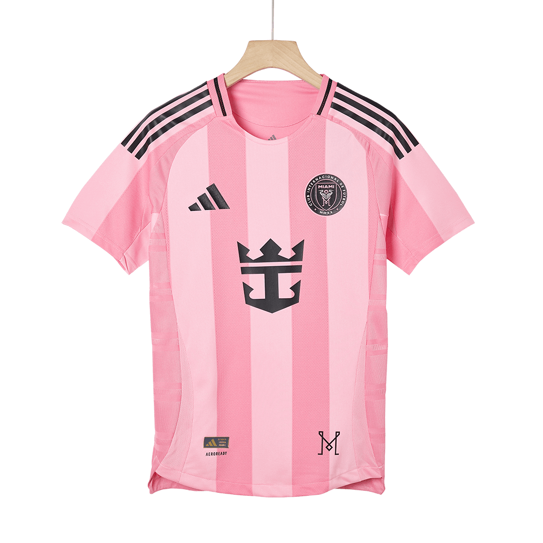 Inter Miami CF Tröja DE PAUL #7 2025 Hemma Rosa-11