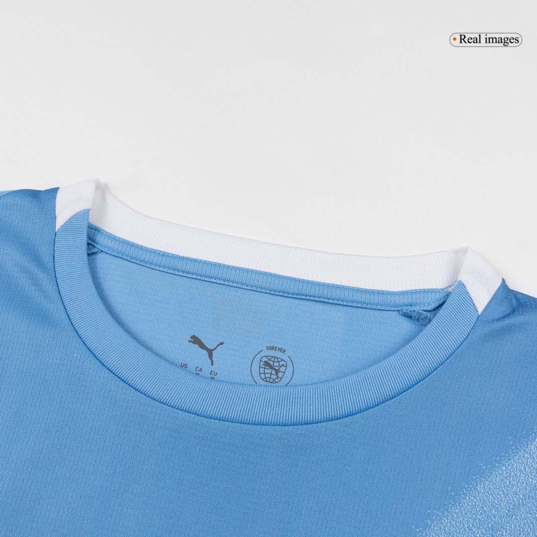 DE BRUYNE #17 Manchester City Tröja 2025/26 Hemma Premium Blå