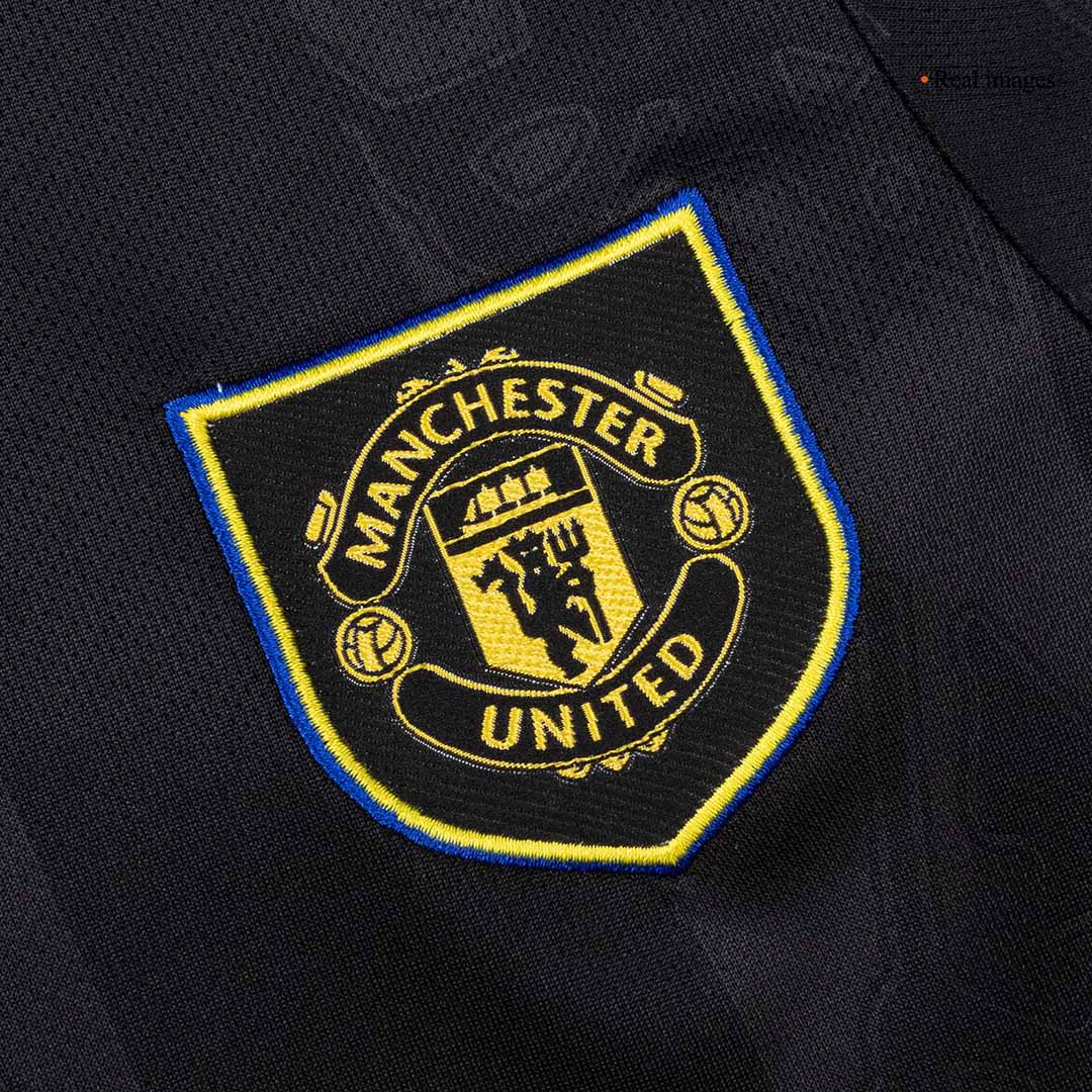 Manchester United Tröja 2025/26 Tredje Svart Barn